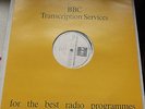 U2 IN CONCERT 295 - BBC TRANSCRIPTION SERVICES 1983 CN 4134/S EXCELLENT+ COND