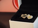 Robbie Williams - RW 2017 Tour 18k Gold Plated Czech Crystal Bead Charm
