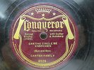 Carter Family - CONQUEROR 85529 - Can the Circle Be Unbroken