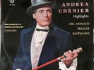 SXL 2014 Giordano Andrea Chenier (h/lights) Del Monaco, etc. W/B BLUE BACK