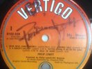 Phil Lynott signed Solo in Soho album Thin Lizzy