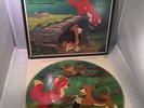 WALT DISNEY THE FOX AND THE HOUND READ ALONG BOOK & PICTURE DISC 2 LP's Records