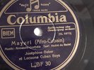 Josephine Baker - 78rpm single 10-inch – Columbia #L. BF-30 Mayari - Afro-Cubain