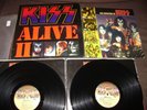 ORIG 1977' KISS ALIVE II LP-GOLD STAMP PROMO-W/EVOLUTION BOOKLET VG++ ROCK LP