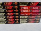 TDK x 14 NEW & SEALED D90 & D60 BLANK TAPES CASSETTES