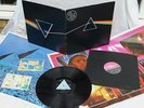 PINK FLOYD DARK SIDE OF THE MOON, COMPLETE 1st UK PRESS SOLID PRISM, PLAY-GRADED