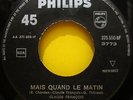 CLAUDE FRANCOIS Mais Quand Le Matin RARE 1967 GREEK ORIGINAL 7