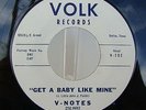 RARE TEXAS R&B ROCKER 45 - The V-Notes - VOLK 102 - 