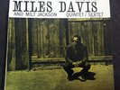 MILES DAVIS QUINTET & MILT JACKSON LP Fantasy 7034 DG W. 50TH NYC RVG NM