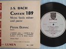 Lumen LD-1-107 - Bach Cantate Pierre Bernac Jacques Dumont Violin RARE 7