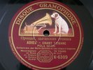 Paula Negri Les Yeux Noirs Russian Songs French HMV 78rpm