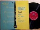 WESTMINSTER WL 5112 WLACH VIENNA KONZERTHAUS QT Mozart CLARINET QUINTET VG++