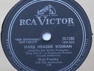 ELVIS PRESLEY Hard headed woman / Don't ask me why CANADA 1958 RCA 20-7280 78