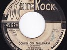 TX R&B Rocker AL DOWNING WITH THE POE KATS Down on the Farm DALLAS BLASTER HEAR