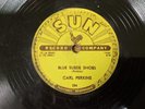 CARL PERKINS on SUN 234 BLUE SUEDE SHOES Honey Don't Rockabilly 78 Nashville V+