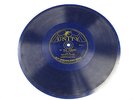 1920's UNITY # 402 - 78 RPM Blue Flexo Disc - McDowell Sisters