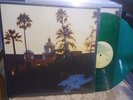 LP THE EAGLES Hotel California GREEN VINYL  AS 53051  GERMAN  NM/VG+ gatefold