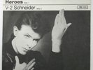 DAVID BOWIE “HEROES” GERMAN VINYL 45rpm w/PICTURE SLEEVE VINYL - NM WAX   LOOK