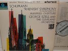SAX 2506 Schumann Rhenish Symphony Manfred Overture Cleveland Orch George Szell