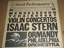 Isaac Stern/Ormandy MENDELSSOHN/TCHAIKOVSKY Violin Concertos CBS MY 36724 SEALED