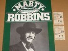 Marty Robbins 1979 UK Tour Programme + 2 Tickets (Signed)