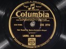 78 RPM -- Laurel and Hardy, Columbia DX 370 (12