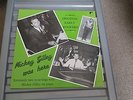 VINYL MICKEY GILLEY WAS HERE ORIGINAL EARLY ROCKERS WHITE LABEL  LP RECORD
