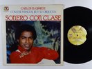 CARLOS EL GRANDE CON JOSE MANGUAL JR Y ORQUESTA Sonero Con Clase LP on Velvet NM