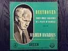 BEETHOVEN DIABELLI VARIATION BACKHAUS DECCA LXT 5016 1ED ORANGE/GOLD UK LP MINT-