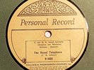 Rare 78RPM Record C. and M. A. Gospel Quintette, The Royal Telephone / It's Real