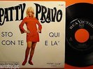 PATTY PRAVO · Ragazzo Triste / The Pied Piper (+2) · 7’/45 Made in PORTUGAL EP