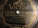 Paul Whiteman (George Gershwin)-Rhapsody in Blue Victor Scroll 78 RPM 12