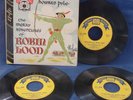 THE MERRY ADVENTURES OF ROBIN HOOD HOWARD PYLE 3 EP SET 1955 16 2/3 RPM C-302