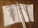 Kings Of Leon Drum Sticks Signed And 3 Part List