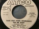 The Beatles With Tony Sheridan Sweet Georgia Brown Atco 45 White Label Promo