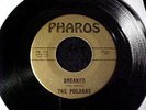 KILLER RARE 1964 SURF GARAGE INSTRO 45 POLARAS Breaker / Cricket PHAROS VG+ Hear
