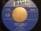 THE WRENS - I won’t come to your wedding - RARE DOOWOP on RAMA  LISTEN