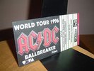 AC/DC altes Konzertticket Ballbreaker World tour 1996 Frankfurt Festhalle  (#F1)
