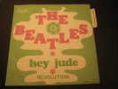rarest BEATLES - HEY JUDE - REVOLUTION APF 504 Type 1 AVEC LANGUETTE EX+