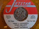 Northern Soul-Bobby Patterson-Jetstar-Demo-Original