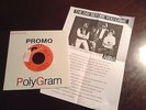ABBA *THE DAY BEFORE YOU CAME* 7'' 1982 POLYGRAM PROMO WITH PRESS RELEASE NM