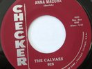 OSCAR BOYD WITH THE CALVAES Anna Macora bw So Bad 45 DOO-WOP POPCORN CHECKER 928