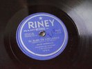 78 rpm JULIO JARAMILLO El alma en los labios / Quiereme RINEY P. Rico Bolero