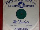 SIE WATARA - BAING DO / NAOUO OUE - RARE IVORY COAST 78 RPM - DISCODI 22  1950's