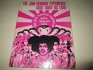 JIMI HENDRIX - AXIS BOLD AS LOVE - ORIGINAL 1968 - 36 PAGE MUSIC BOOK