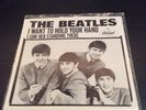 Beatles I Want To Hold Your Hand Capitol Promo Mint Unplayed 45 With Pic Sleeve