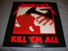 Metallica Kill Em All Lp with Bonus Tracks BMG Club release