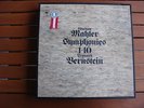 MAHLER SYMPHONIES 1-10 LEONARD BERNSTEIN CBS GM 15 STERE0 BOX