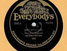 UNUSUAL EVERYBODY'S LABEL - WHITE WAY TRIO / BAR HARBOR ORCH ON EVERYBODY'S 1042