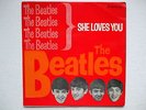 THE BEATLES - SHE LOVES YOU+3 45/7 EP PORTUGAL LMEP 1162 LENNON McCARTNEY RARE